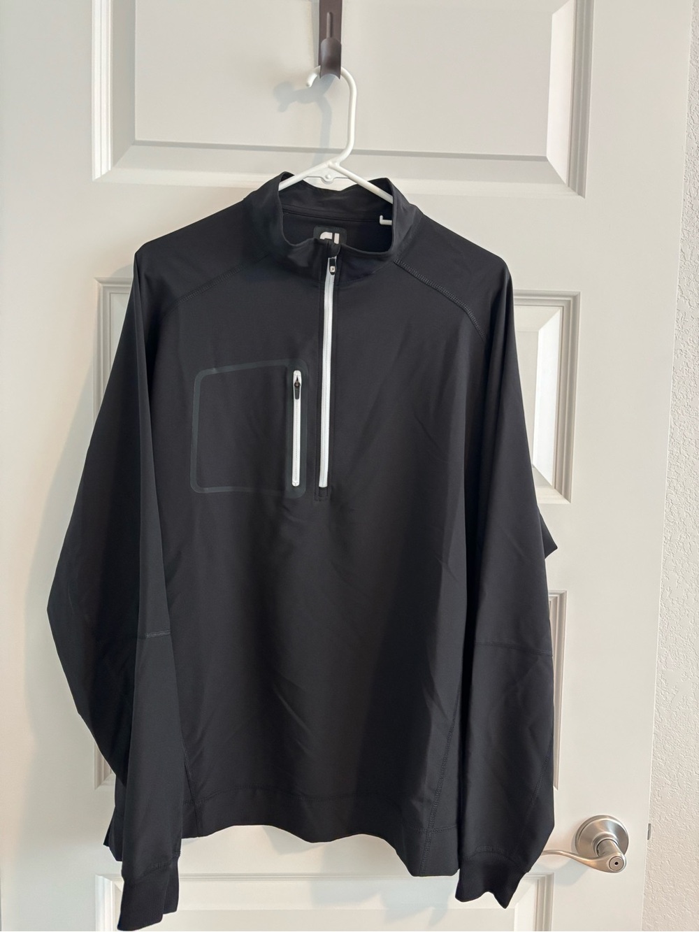 Footjoy Black Half Zip L